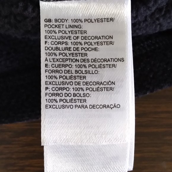 🆕 The North Face Men's Cap Rock Fleece Full Zip - S, M and L, TNF Black Heather - Picture 5 of 6